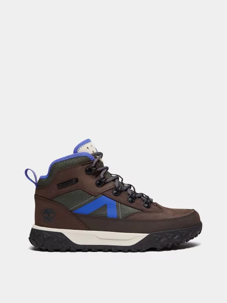 Дитячі Черевики Timberland GREENSTRIDE MOTION 6 темно-коричневий нубук/текстиль коричневі
