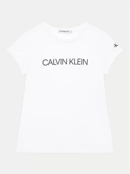 Calvin Klein Jeans Marškinėliai balta