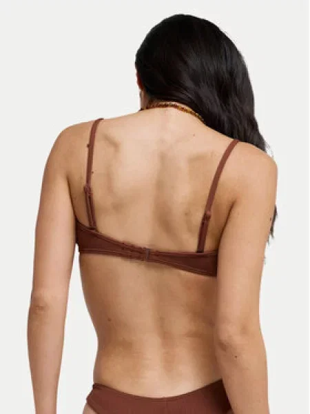 Roxy Gornji del bikini Roxy Sunshine rjava