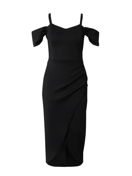 Sistaglam Kokteilové šaty NISS' čierna