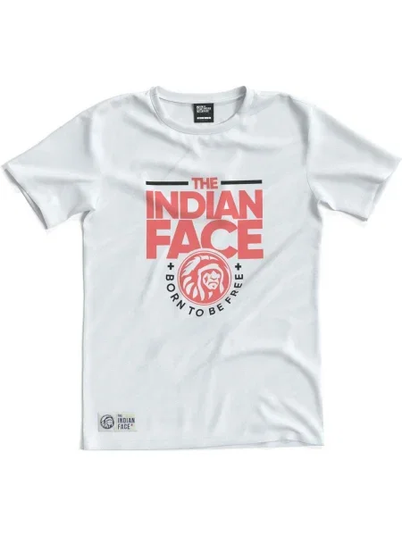 Tričko The Indian Face biela