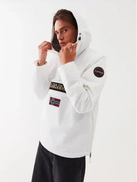 Napapijri Анорак Rainforest Winter 3 бял