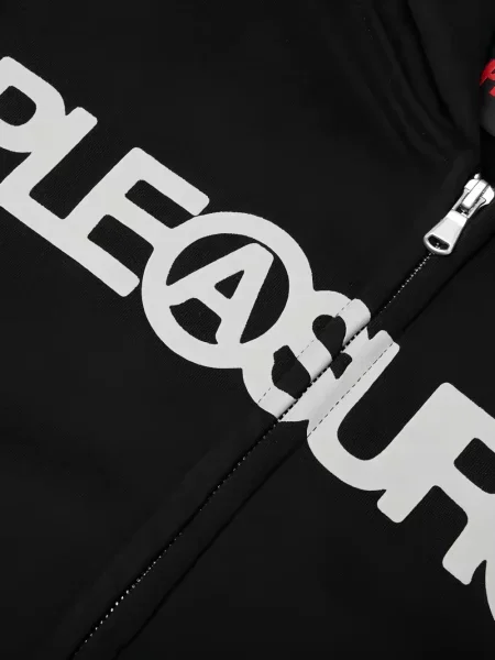 Hanorac cu glugă Pleasures negru