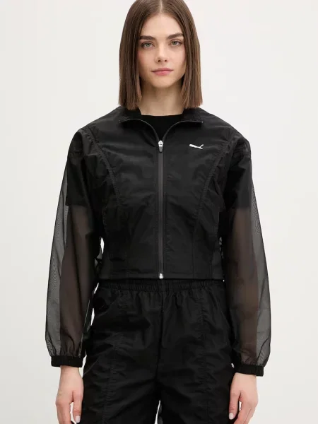 Puma kurtka Dare to oversized czarna