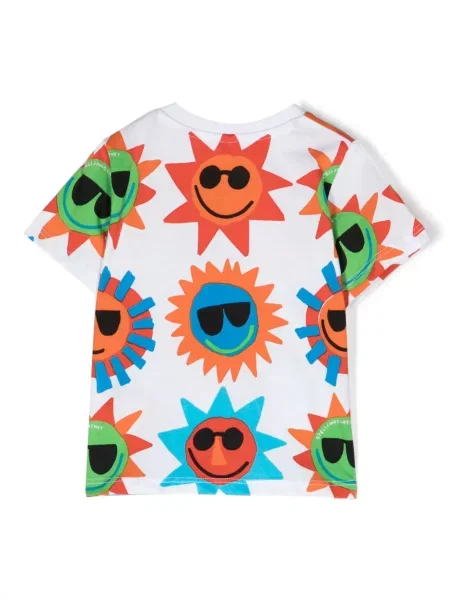 Tricou copii Stella Mccartney alb