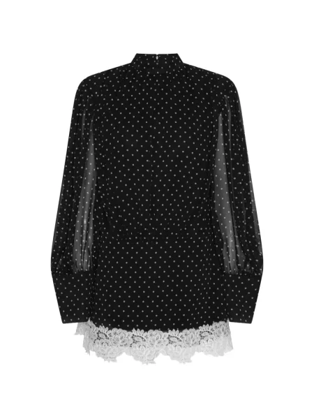 Rochie mini Rotate Birger Christensen cu buline negru