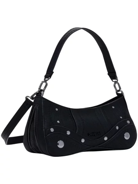 Crossbody torbica Desigual crna