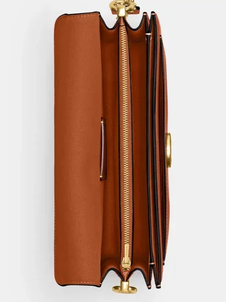 Кожаная сумка через плечо Coach