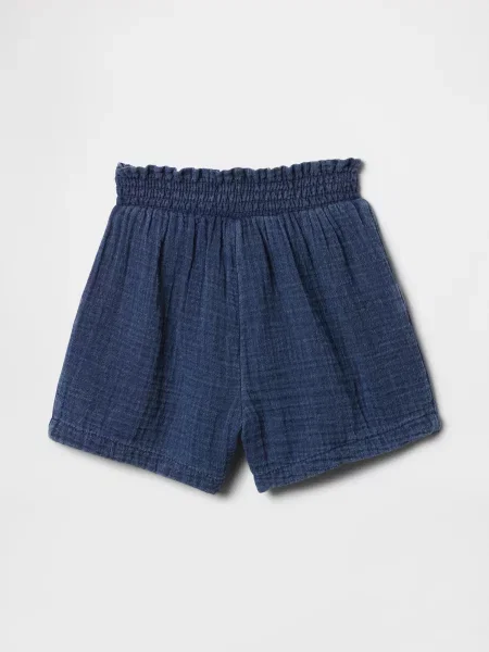 Pantaloni scurți copii Gap albastru