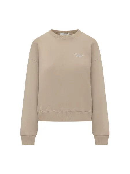 Bluza Givenchy z nadrukiem beżowa