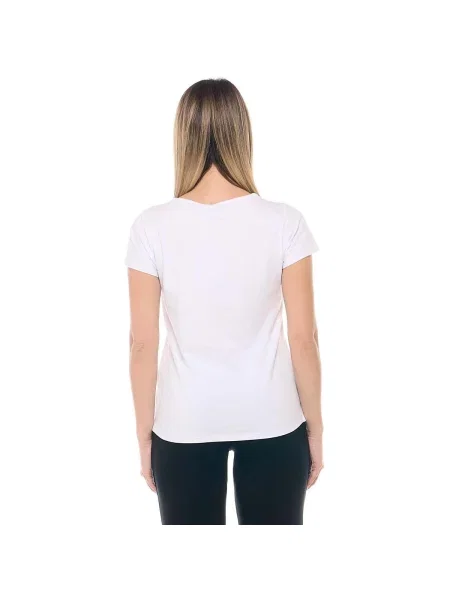 Scurt tricou Leone 1947 cu mâneci scurte alb