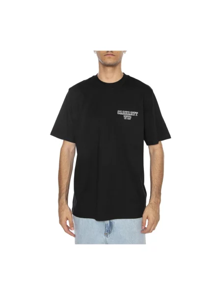 Carhartt WIP S/S Alumni T-Shirt Mężczyźni Koszulki Carhartt WIP Size: XL czarny