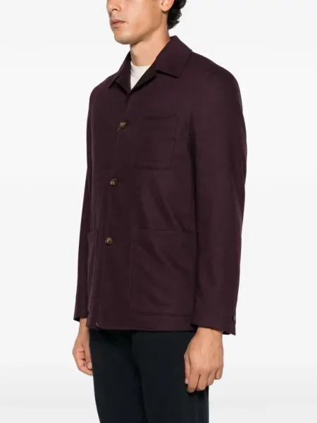 Geacă cămașă Canali violet