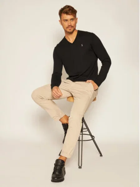 Polo Ralph Lauren Svetr Ls Sf Vn Pp černá