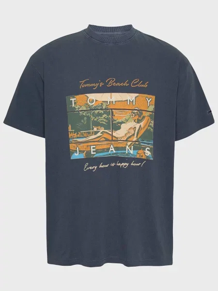 Футболка Tommy Jeans синяя