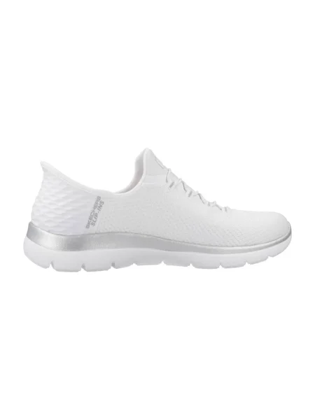 Diamant pantofi Skechers alb