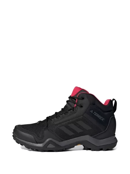 Pruhované trekkingové lněné tenisky Adidas UltraBoost šedé