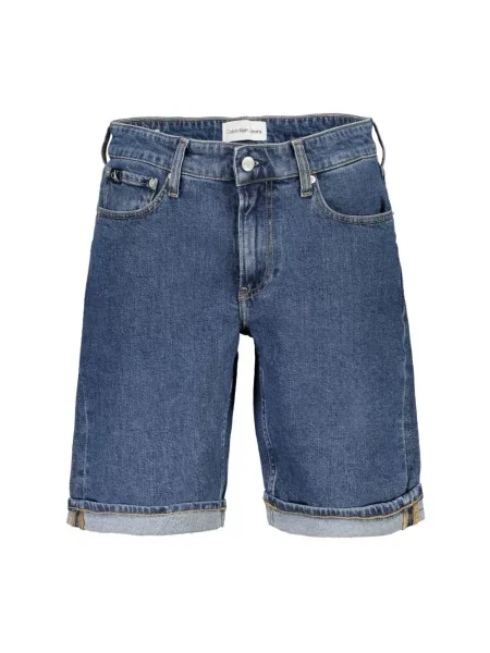 Jeansy Calvin Klein niebieskie