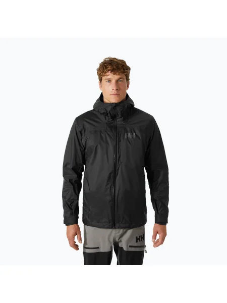 Мъжко дъждобранно яке Verglas 2L Shell на Helly Hansen черно