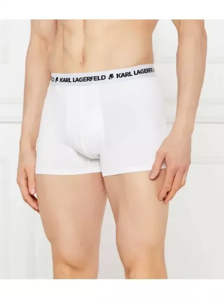 Karl Lagerfeld Chiloți boxer alb