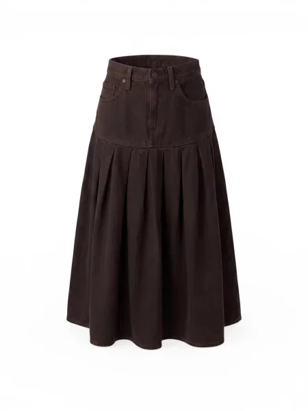 LEVI'S ® Sukňa tmavohnedá