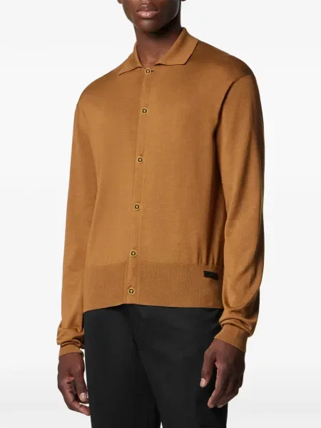 Cardigan Versace maro