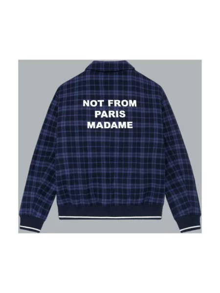 Kurtka bomber Drole De Monsieur niebieski