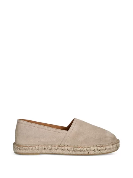 Espadrile Fly London din piele de căprioară țesuți