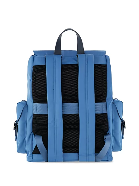 Rucsac Paul & Shark din piele albastru