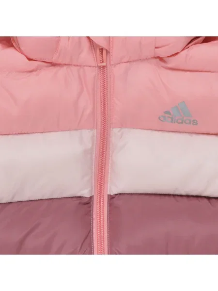 Geacă cu puf copii Adidas roz