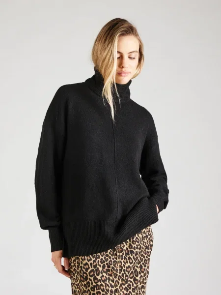 PIECES Pulover negru