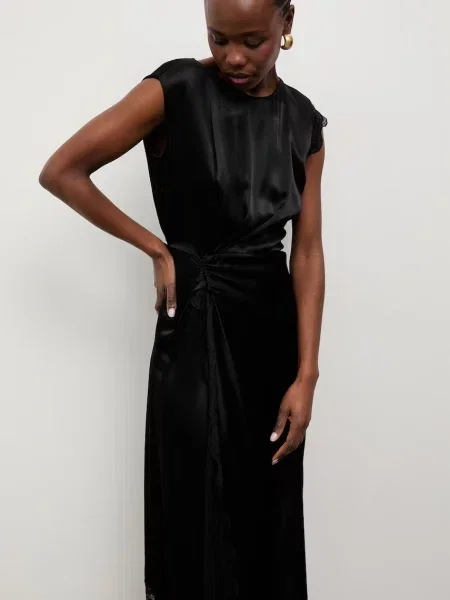 Answear.LAB rochie asimetrică negru