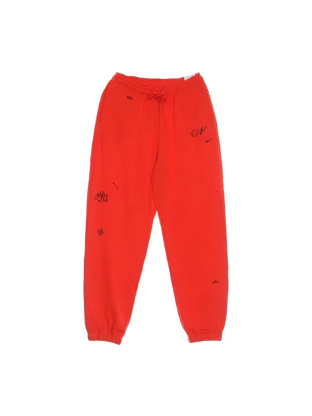 Joggery Nike polarowe czerwone