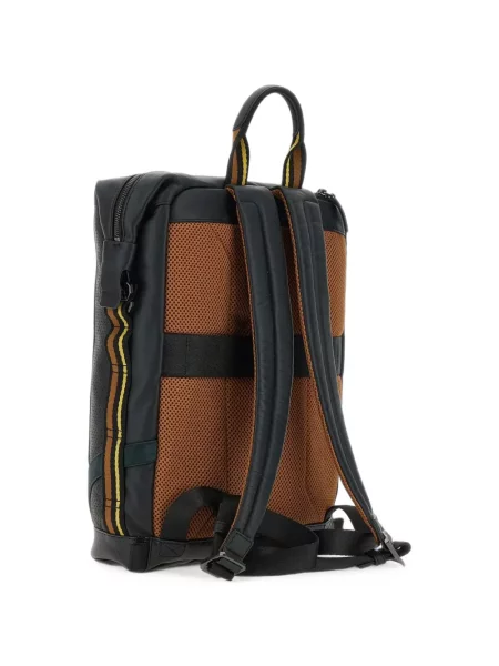 Rucsac Scharlau din piele negru