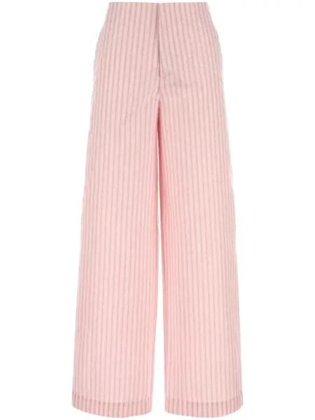 Pantaloni Philosophy Di Lorenzo Serafini cu dungi roz