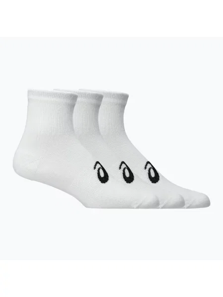 Ponožky ASICS Quarter 3 pairs brilliant white biela