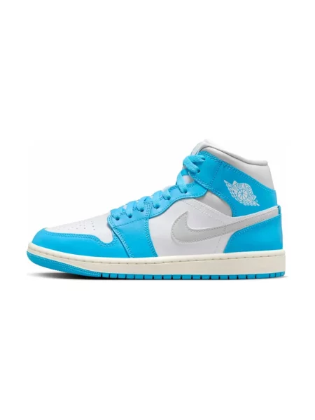 Sneakersy Jordan skórzane niebieskie