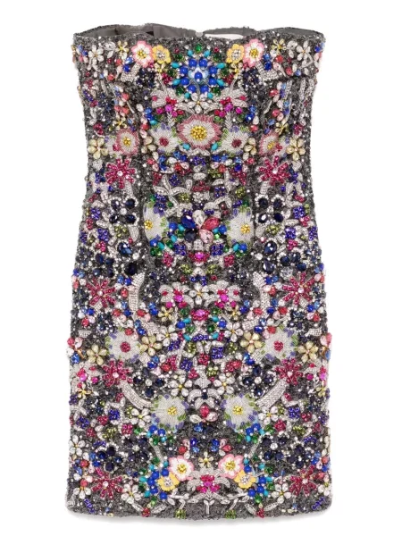 Sukienka Mary Katrantzou garniturowa czarna