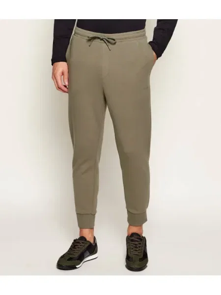 BOSS GREEN Pantaloni de trening Hadiko verde