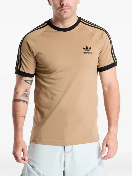 Tricou Adidas cu dungi violet