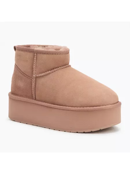 Śniegowce EMU Australia Stinger Micro Flatform cameo rose różowe