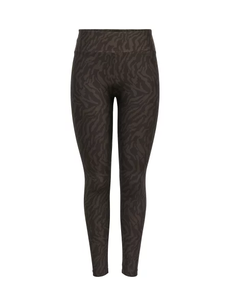 ONLY PLAY Pantaloni sport ONP maro închis / taupe gri