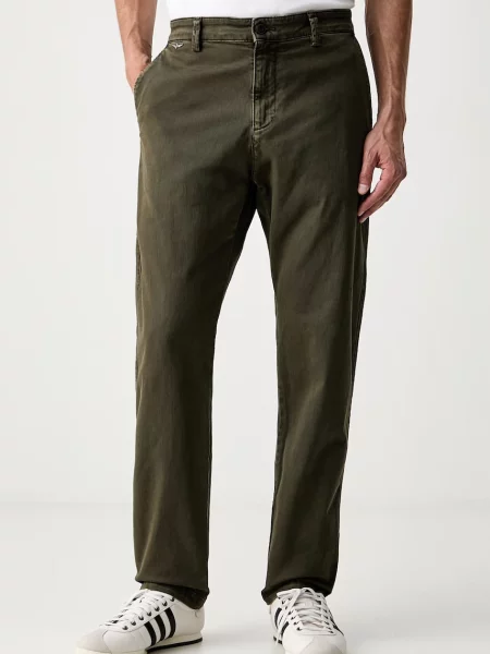 Aeronautica Militare pantaloni chinos pentru bărbați din cu verde