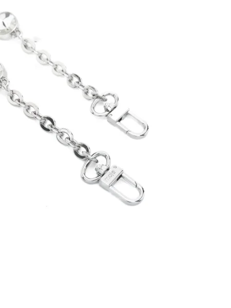 Colier Maje de cristal argintiu