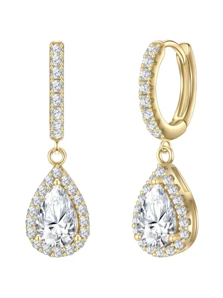 Glanzstücke München Uhani zlato-rumena rumena