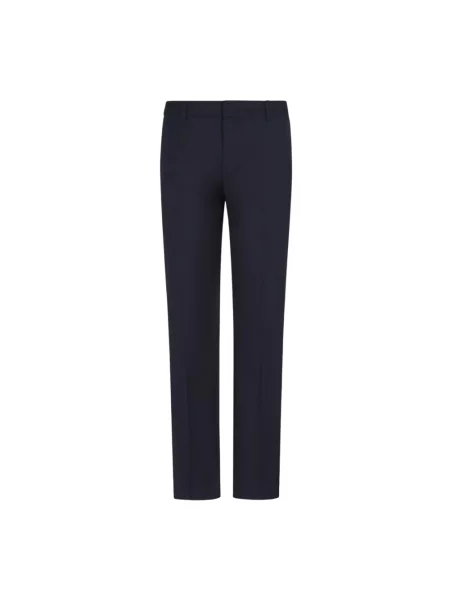 Сhinosy Emporio Armani z logo niebieskie