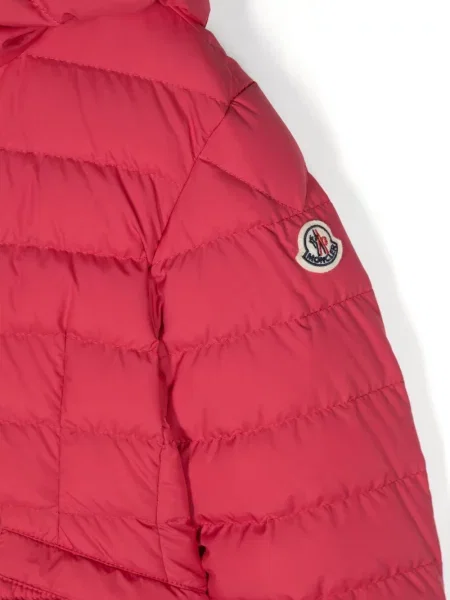 Kurtka dziecięca Moncler Enfant czerwona