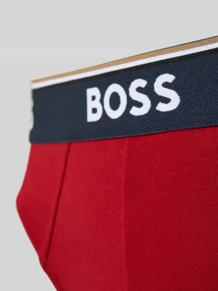 Figi z mieszanki bawełny model Power' Boss czerwone