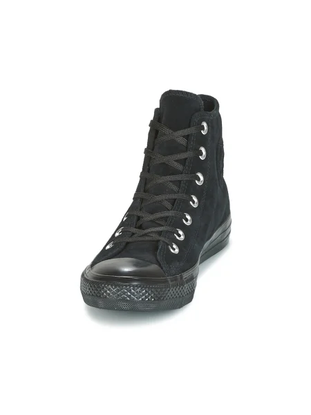 Pantofi Converse din piele de căprioară negru