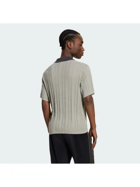 KOSZULKA CABLE KNIT FOOTBALL zielona